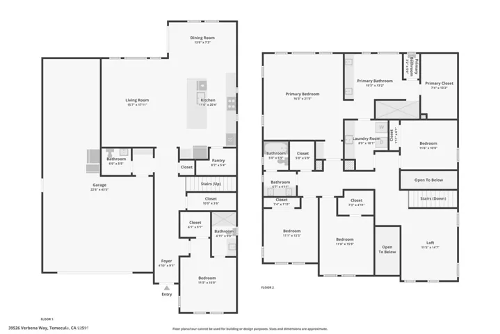 39526 Verbena Way, Temecula, California 92591
