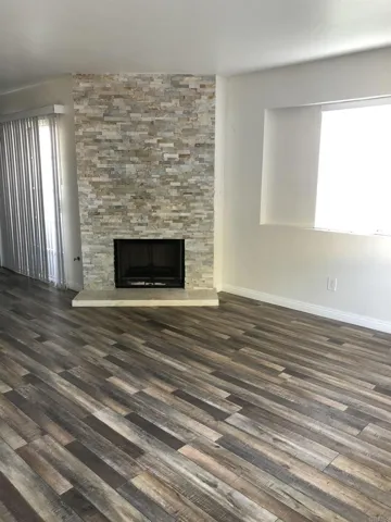 Fireplace in LR