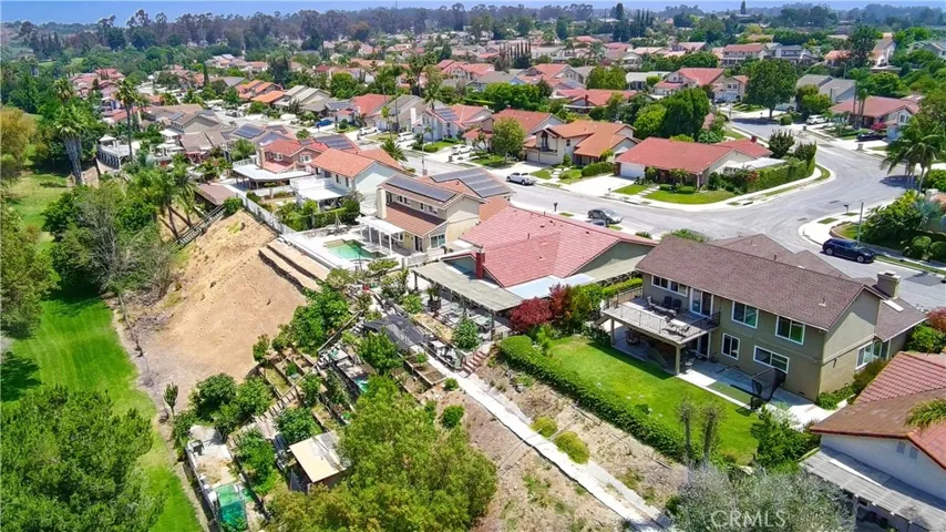 Overlooking the Golf Course from the Backyard
