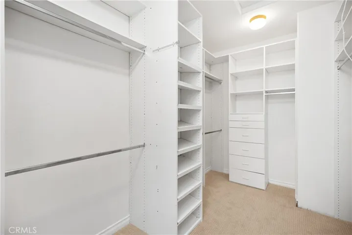 Primary walk-in closet