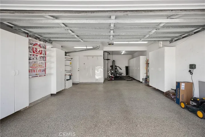 Large three car garage