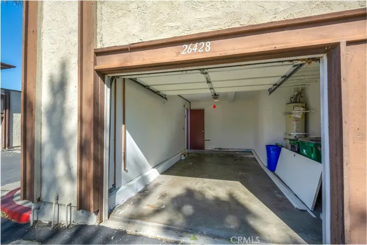 Attached Garage with Remote Opener
