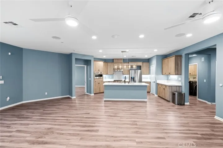 Kitchen and Living Room