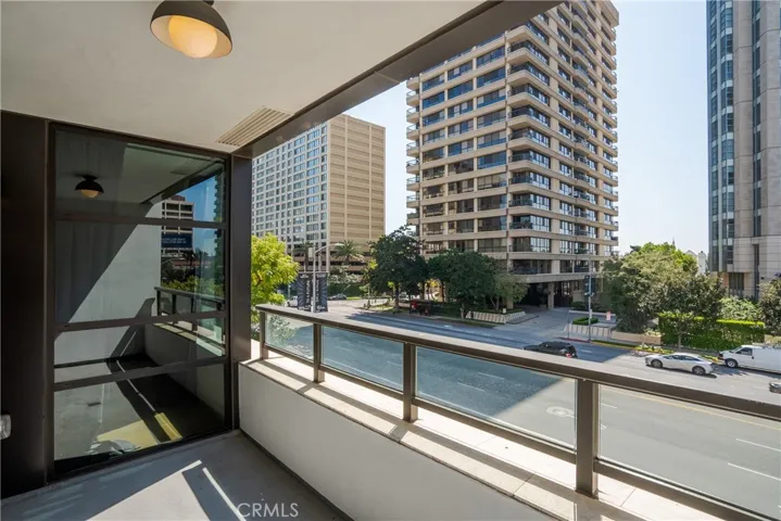 Balcony with sweeping views