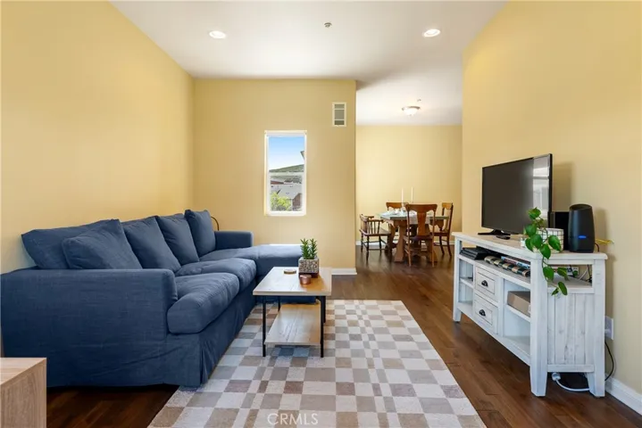 View of dining area from living room