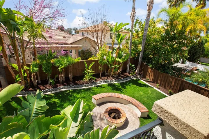 View from deck