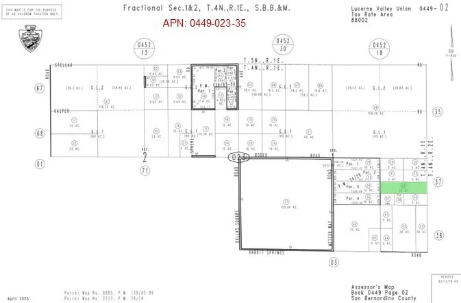 10 Ac Cavetto Road, Lucerne Valley, California 92356