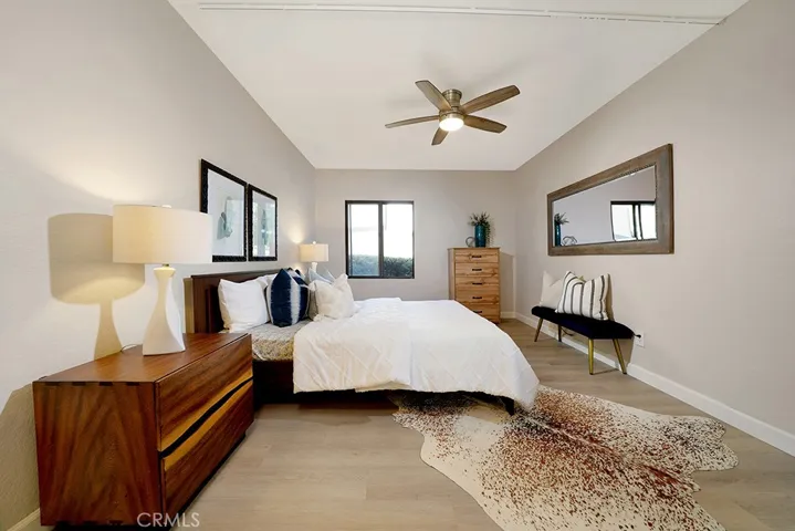 View of large bedroom from the walk-n closet