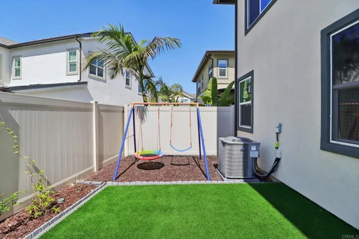 Low maintenance backyard