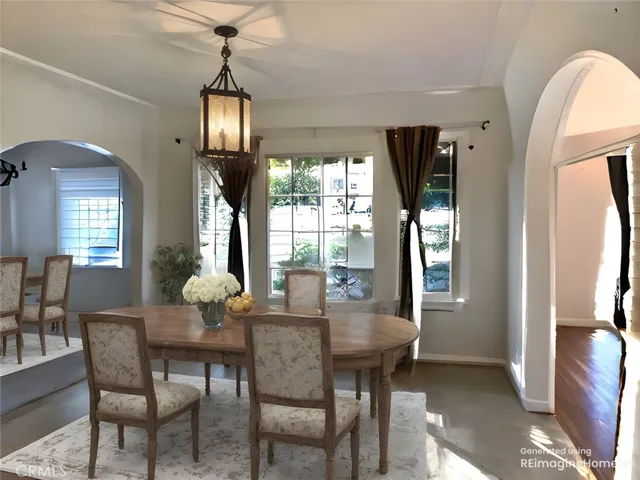 Virtual Staging/Decorate with your formal dining table sets.