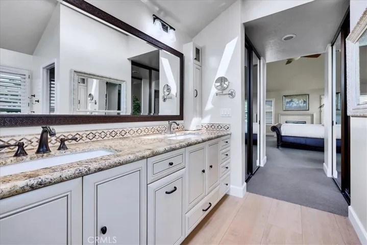 Primary Bath W/Custom Made Vanity