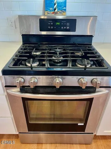 5 Burner Propane Range