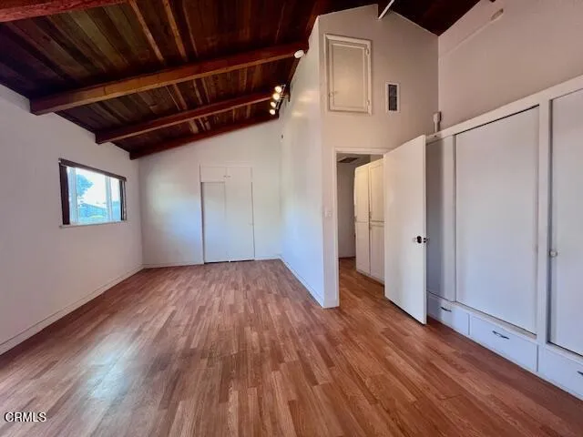 It was converted from two bedrooms
