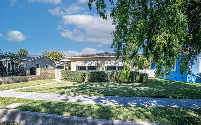 Charming Fullerton tree-lined street