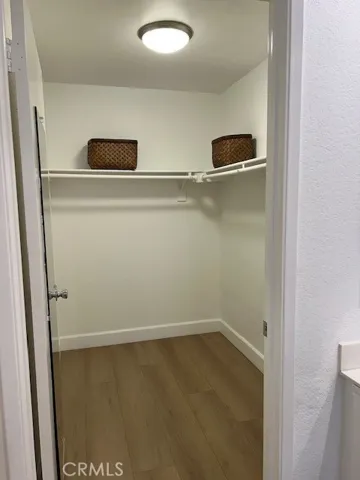 Large walk in closet