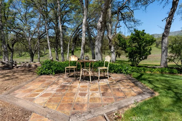 patio area