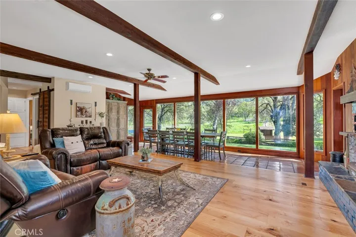 living and dining area