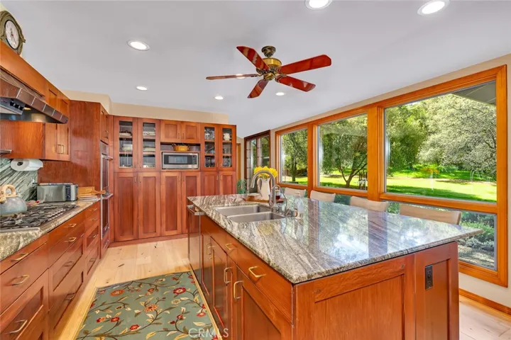 kitchen with a view