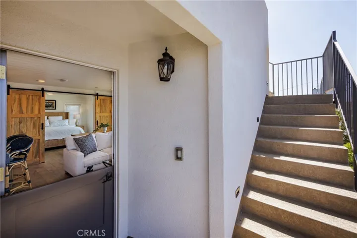 2nd Level ADU & Stair Access To Roof Top Deck.