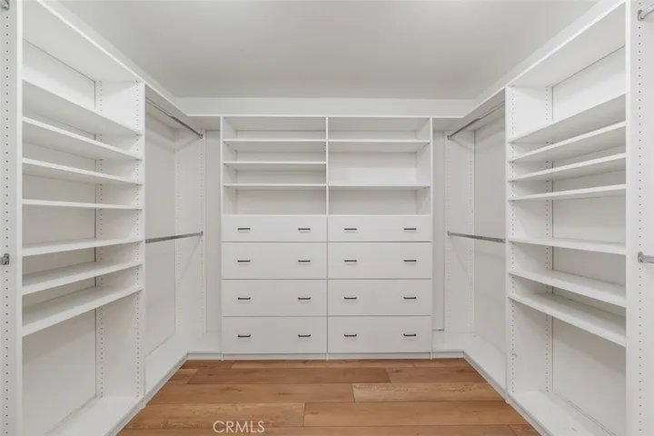 Custom Primary Closet design