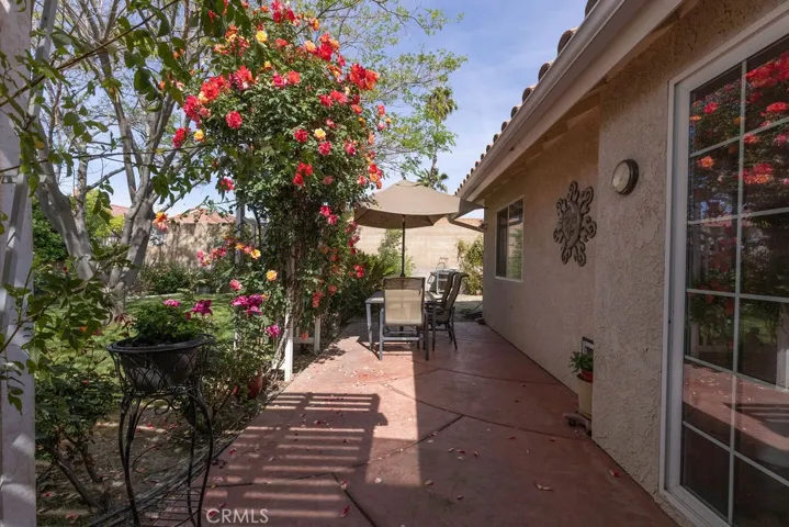 Backyard side of house