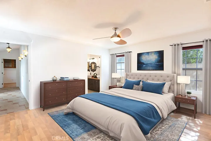 Primary Bedroom Virtually Staged