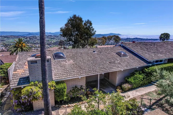 Pacific Island Village I is a unique Mid-Century enclave wrapping around the summit of Laguna Niguel