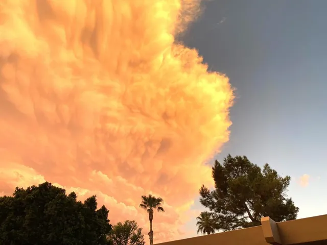 Vibrant Sky View Outback