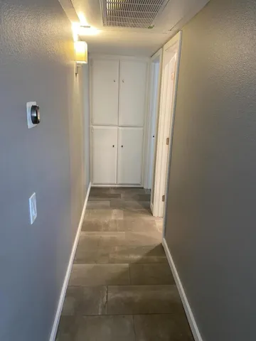Northside Hallway to Guest Suite