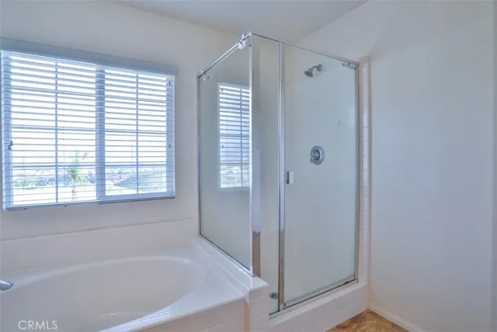 Separate shower