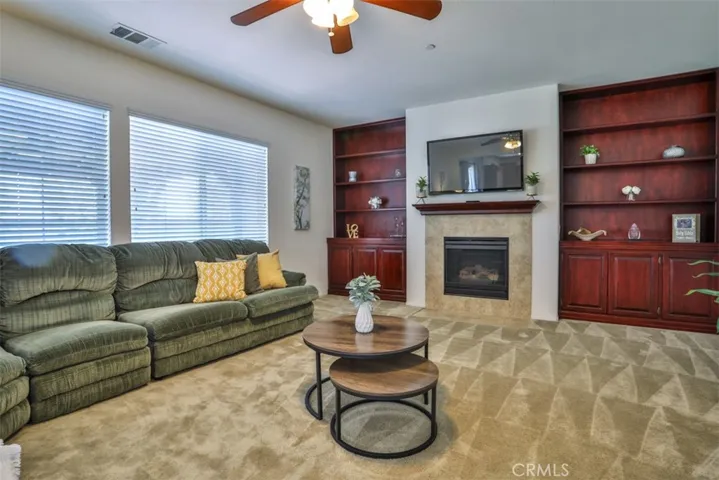 Family room with Fireplace