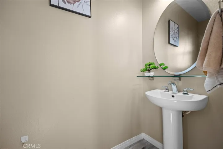 downstairs half bath
