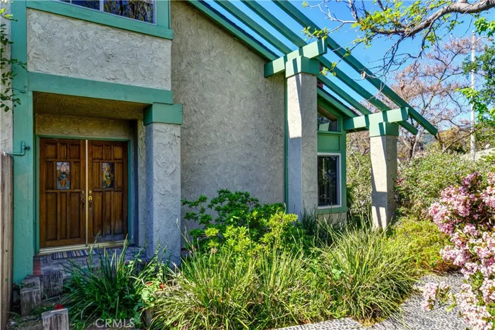 front door is a side entry