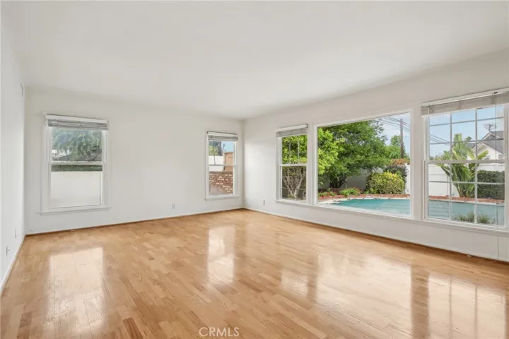 Living room from front entrance