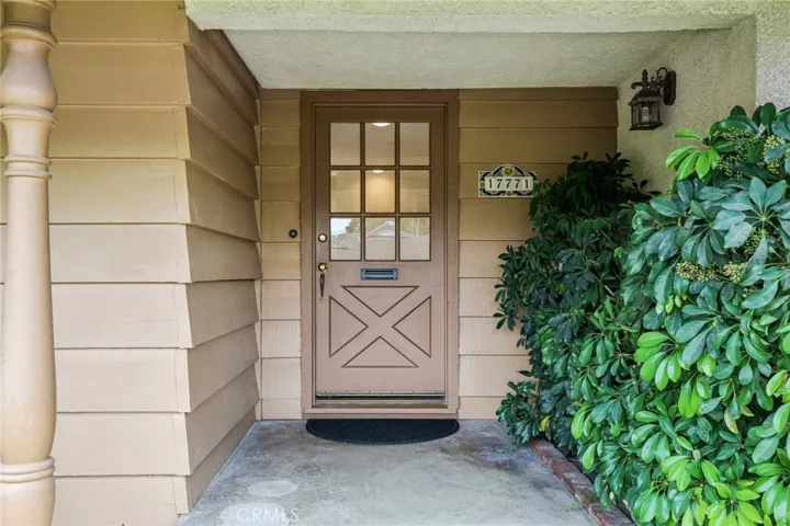 Front entrance