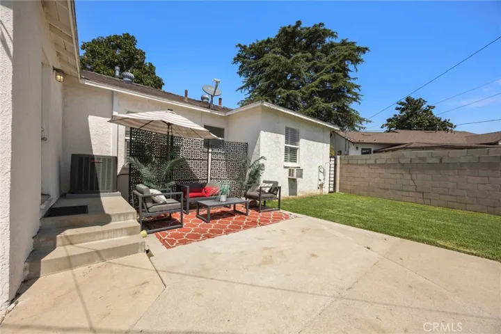 Patio area