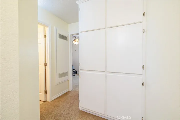 Hallway Cabinets are great for linens!