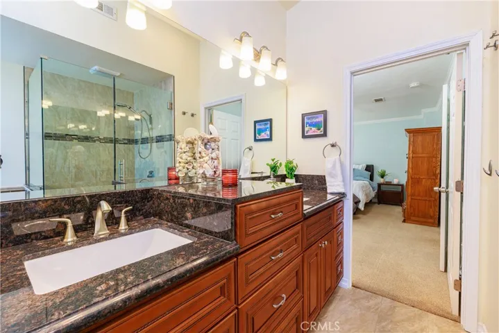 Perfect custom vanity for great space!