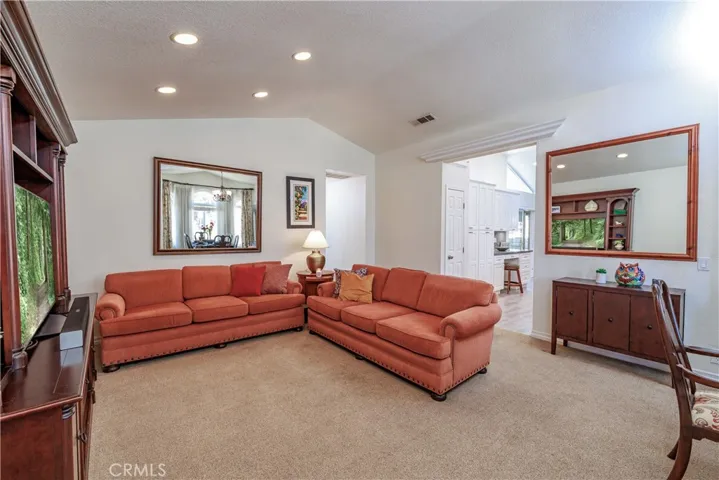 Spacious Living Room as you Enter...