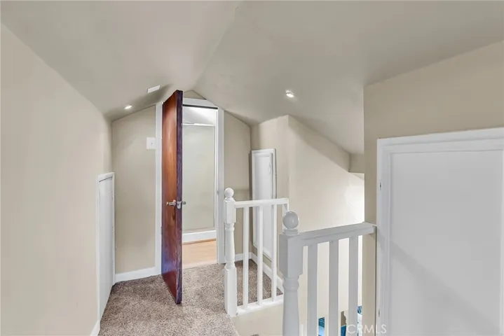 Entrance to upstairs bathroom.