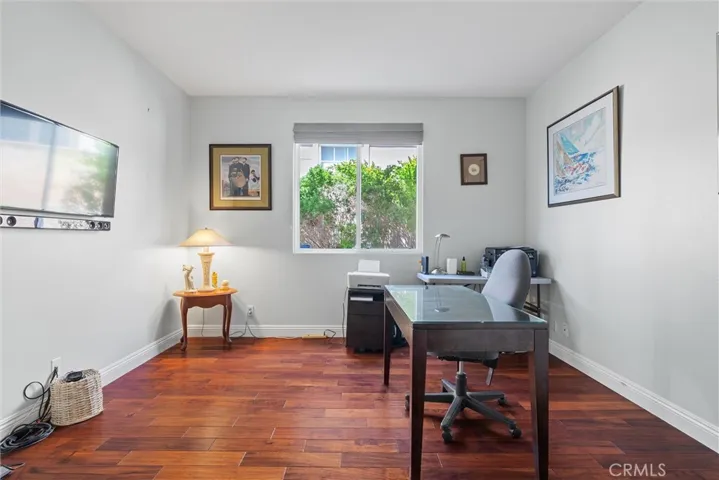 Downstairs bedroom/office