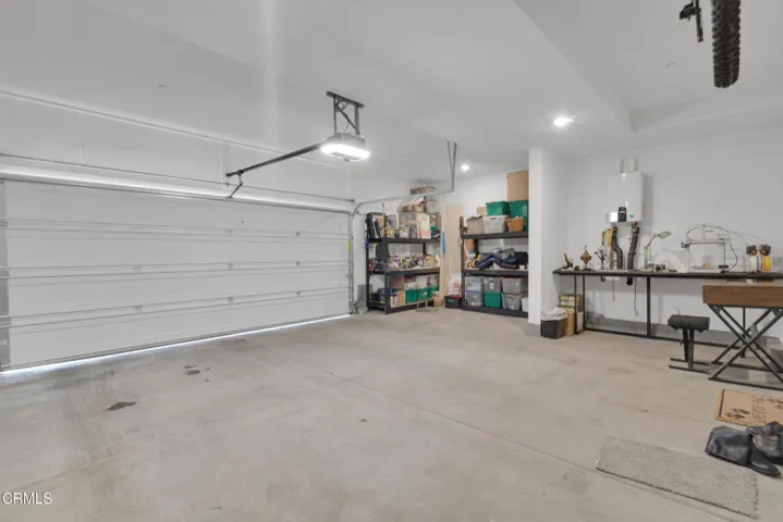 inside garage