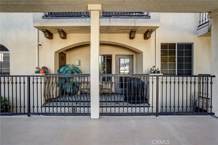 Private balcony