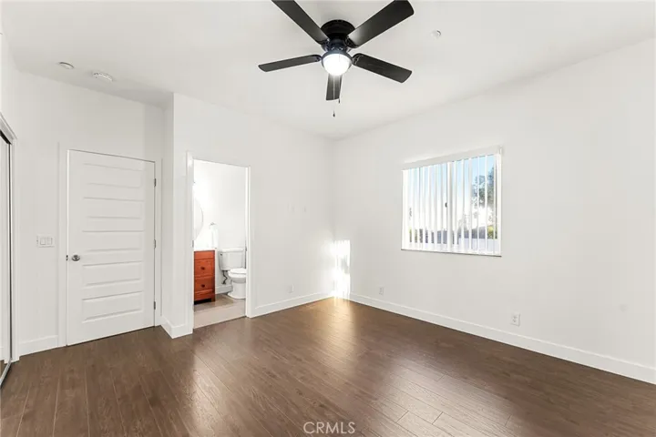 downstairs primary bedroom