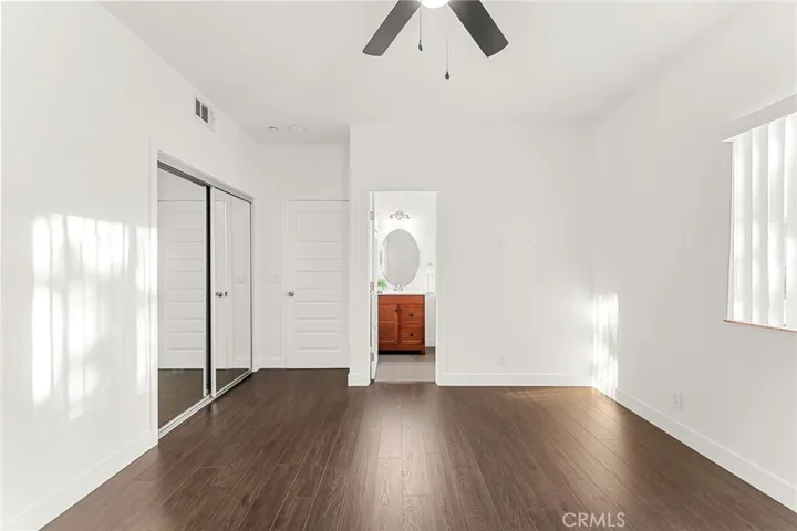 downstairs primary bedroom
