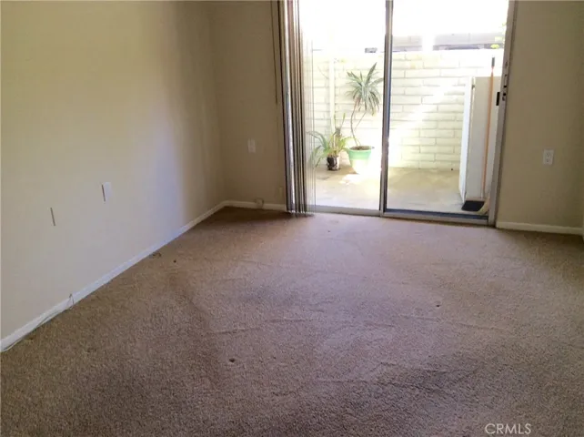 Guest bedroom opens to private patio
