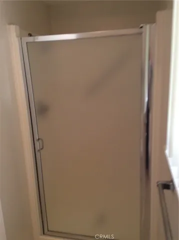 Walk in shower in primary bathroom