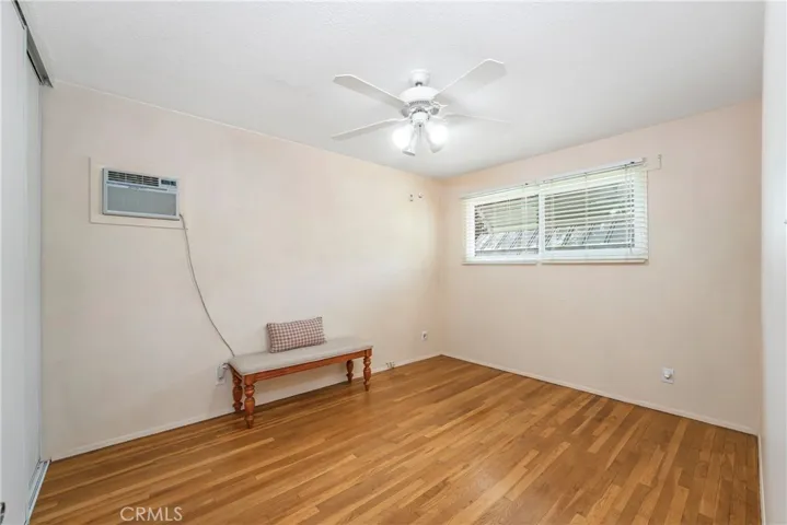 Spacious secondary bedroom with individual a/c unit