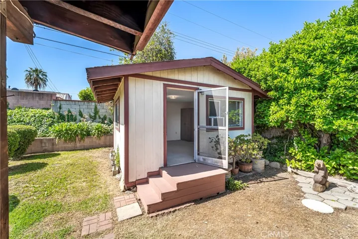 Large storage shed