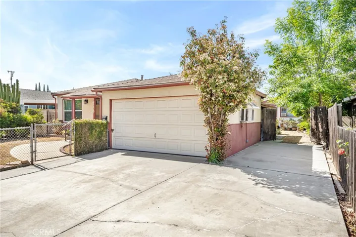 Extra wide driveway